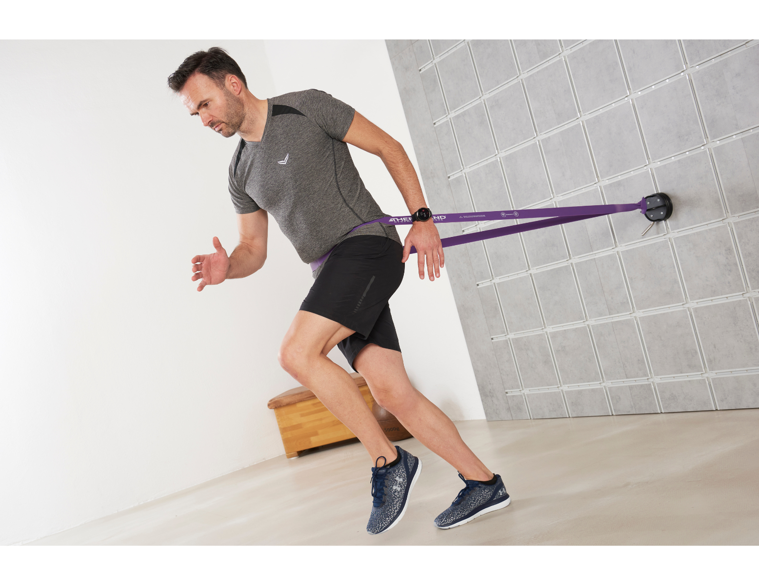 Thera-Band High Resistance Band - superloop 104 cm - extra fort - violet