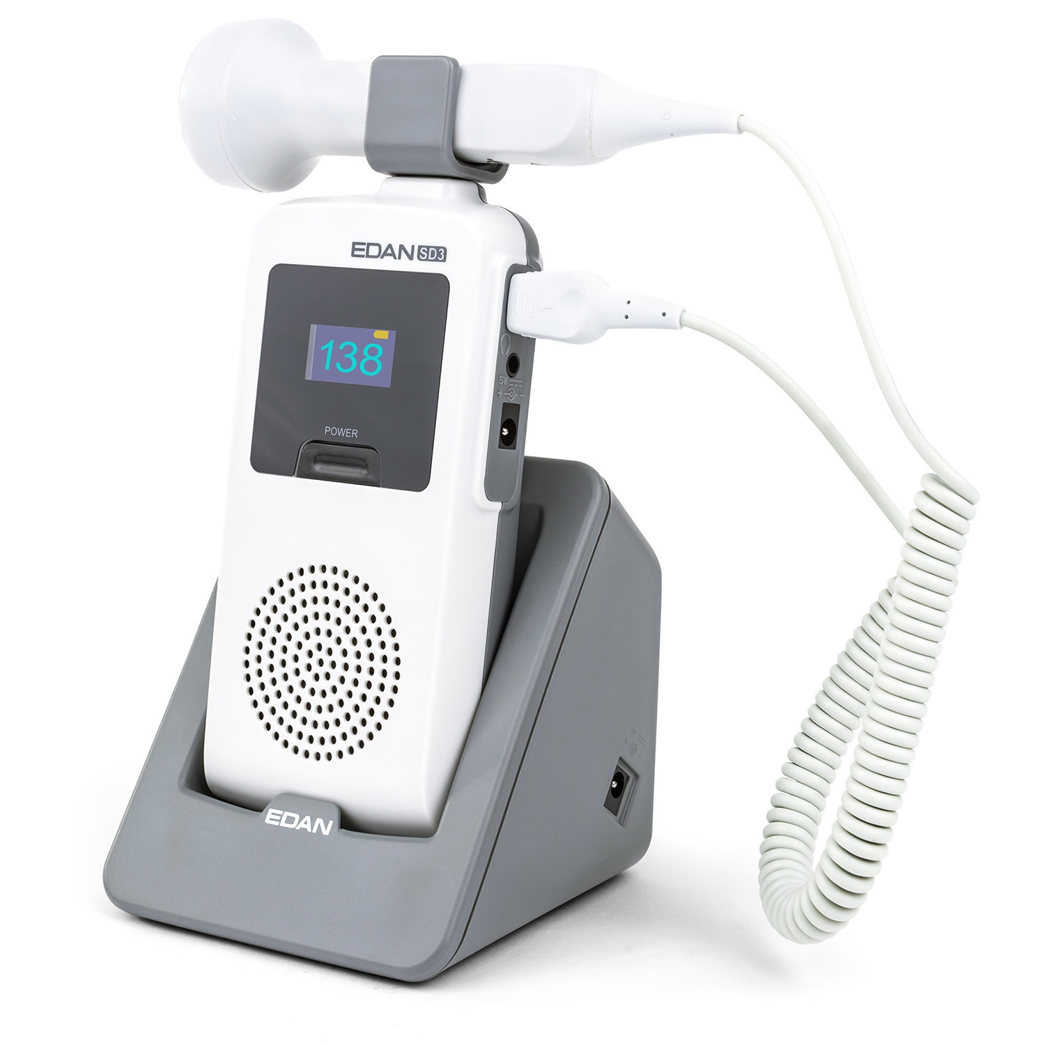 Edan SD3 Plus foetale doppler met 3MHz probe