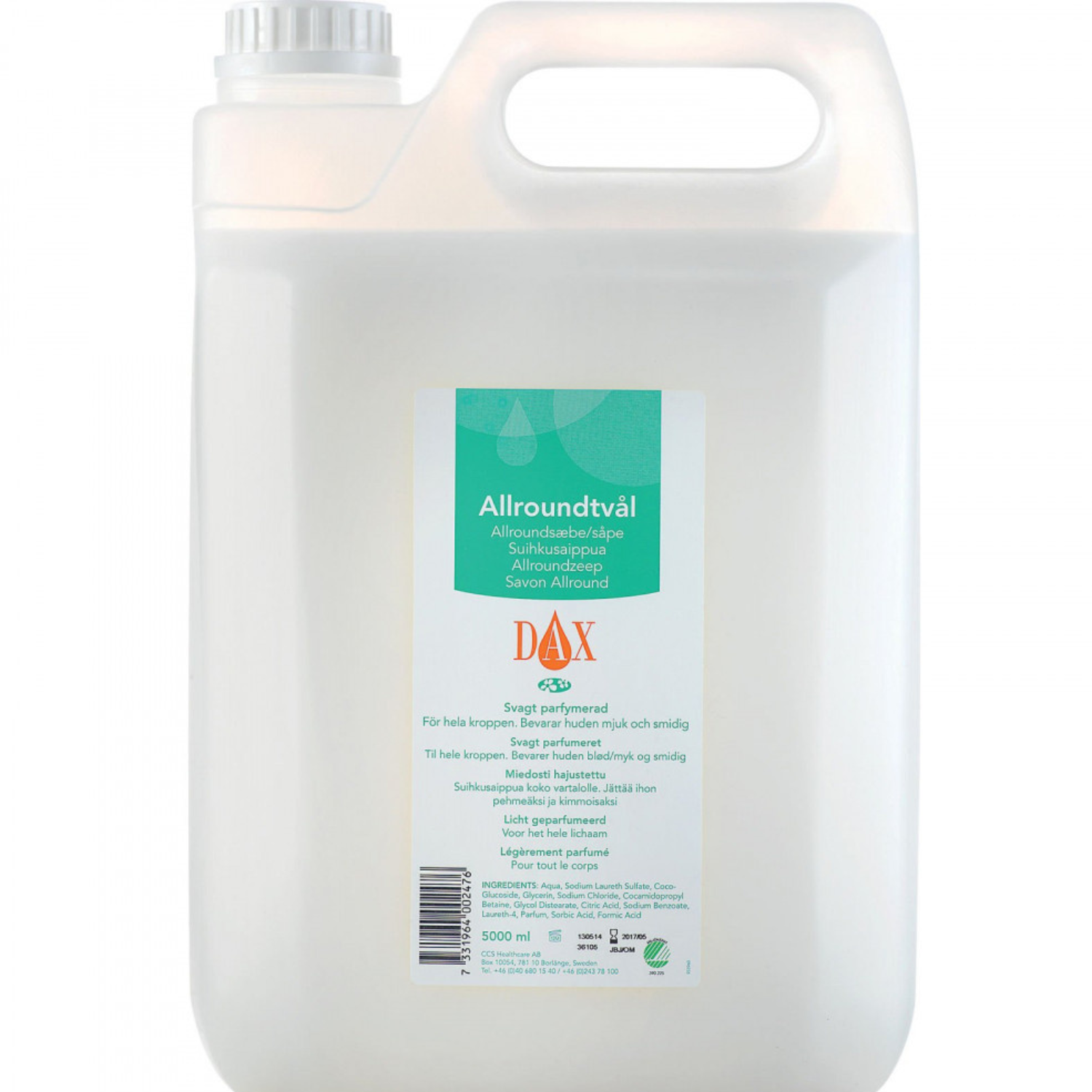 Dax savon universel ph 5,5 - 5 L