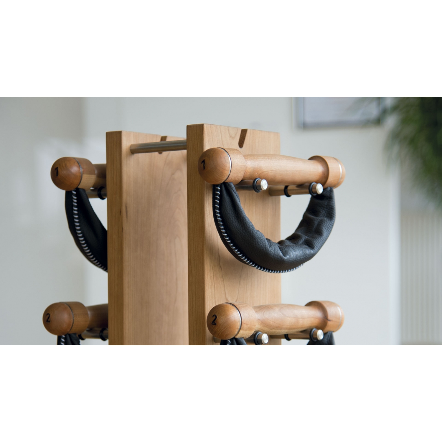 Nohrd Swing Bell toren set 2 - eikenhout